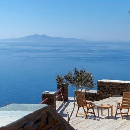 Acron Andros - Luxury Villa With Private Pool Korthio 外观 照片