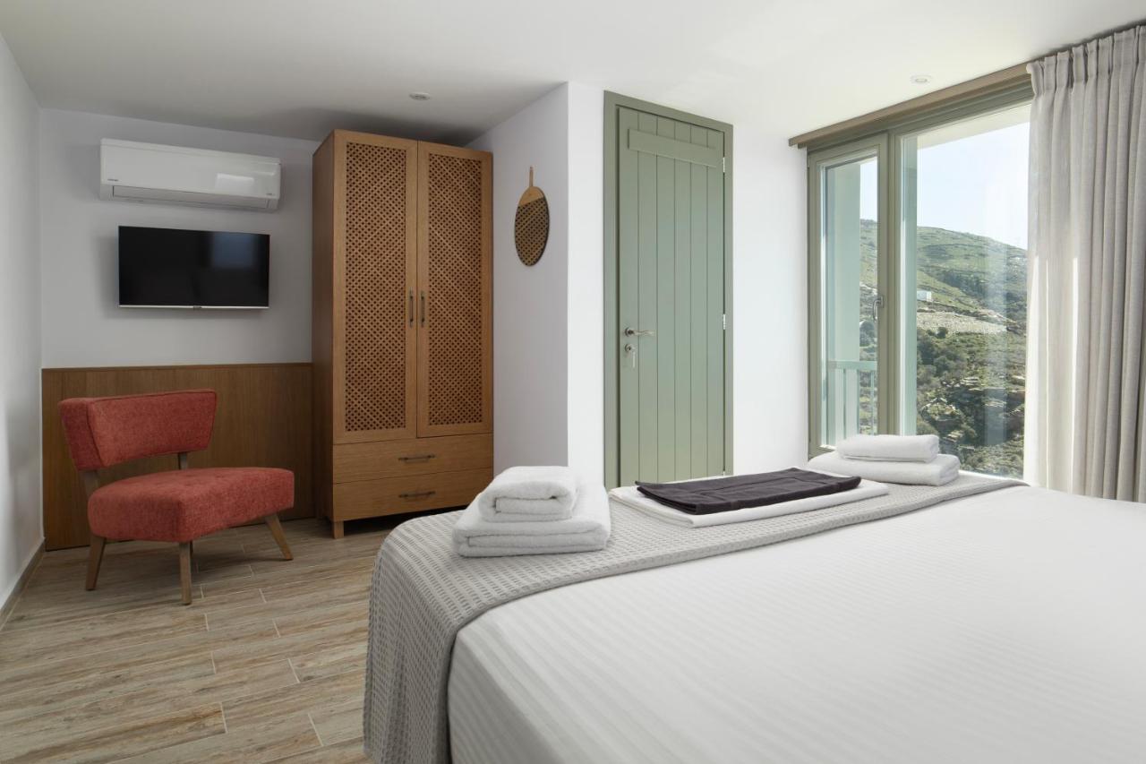 Acron Andros - Luxury Villa With Private Pool Korthio 外观 照片