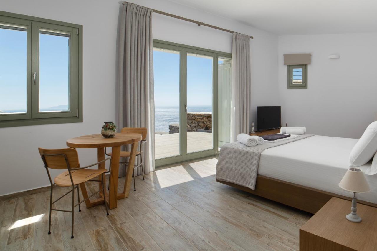 Acron Andros - Luxury Villa With Private Pool Korthio 外观 照片