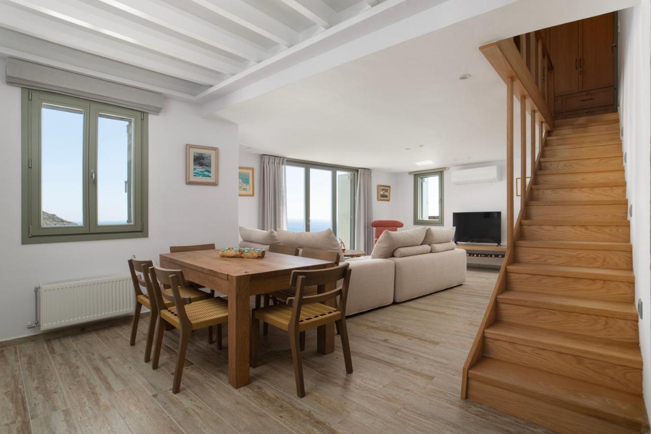 Acron Andros - Luxury Villa With Private Pool Korthio 外观 照片